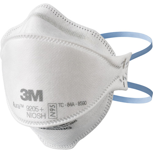 Respirateur contre les particules Aura, N95, Certifi&eacute; NIOSH, Profil bas/Taille unique Rideout Tool & Machine Inc.