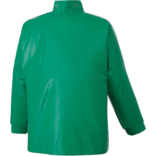 J43 380 CA-43&reg; FR Chemical- & Acid-Resistant Jacket, Small, Green Rideout Tool & Machine Inc.