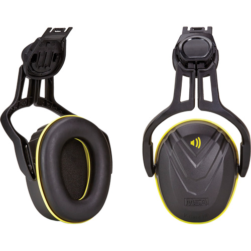 Dispositif de protection auditive mont&eacute; sur casque V-Gard, Fixation pour casque, 27 NRR dB Rideout Tool & Machine Inc.