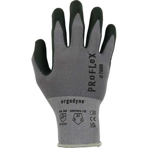 ProFlex 7000 Coated Gloves, Size Small, 15 Gauge, Foam Nitrile Coated, Nylon/Spandex Shell, ASTM ANSI Level A1/EN 388 Level 1/EN 388 Level A Rideout Tool & Machine Inc.