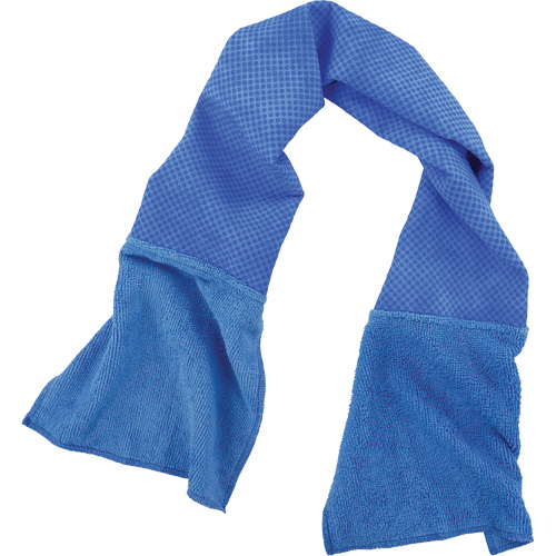 Serviette refroidissante et nettoyante d'usage multiple Chill-Its 6604, Bleu Rideout Tool & Machine Inc.