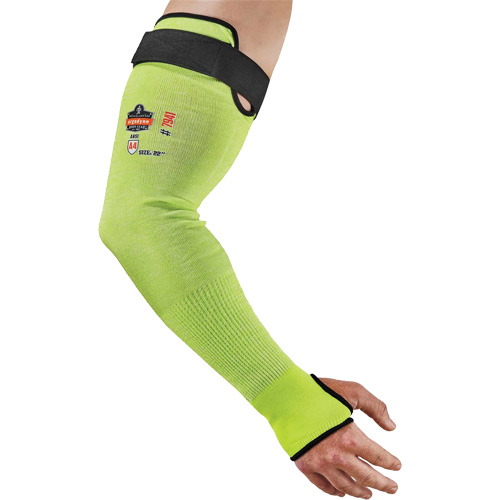 Manche de protection contre la coupe ProFlex 7941-PR, TenaLux, 22", ASTM ANSI niveau A4/EN 388 niveau D, Lime haute visibilit&eacute; Rideout Tool & Machine Inc.