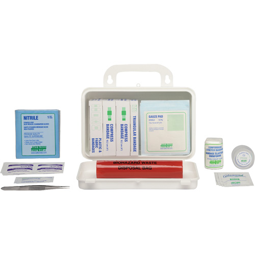 First Aid Kit, Meets CSA Z1220-17 Type 1 Personal, Personal (1 Worker) Rideout Tool & Machine Inc.