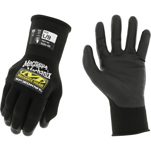Gants de travail Speedknit, 7, R&ecirc;vetement Polyur&eacute;thane, Calibre 15, Enveloppe en Nylon Rideout Tool & Machine Inc.