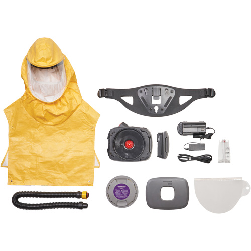 PA700 DECON PAPR Starter Kit with PA111, Lithium-Ion Battery Rideout Tool & Machine Inc.