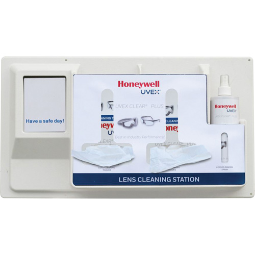 Poste de nettoyage permanent pour lentilles Uvex Clear Plus, Carton, 30" lo x 4" p x 14" h Rideout Tool & Machine Inc.