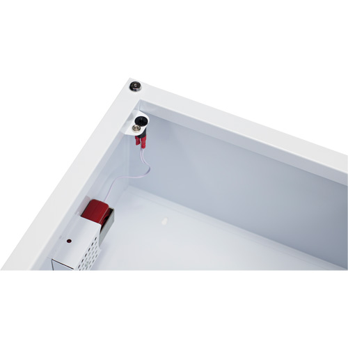 Grande armoire standard pour DEA avec alarme, Zoll AED Plus/Zoll AED 3/Cardio-Science/Physio-Control Pour, Non m&eacute;dical Rideout Tool & Machine Inc.