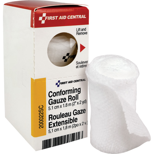 SmartCompliance&reg; Refill Conforming Stretch Gauze Bandage, Roll, 6' L x 2" W, Sterile, Medical Device Class 1 Rideout Tool & Machine Inc.