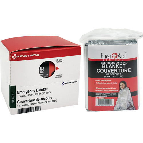 SmartCompliance&reg; Refill Emergency Blanket, Mylar Rideout Tool & Machine Inc.