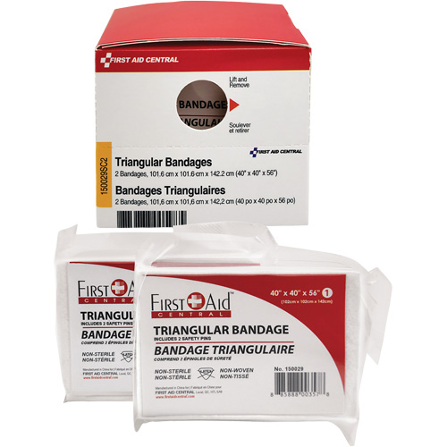 SmartCompliance&reg; Refill Triangular Bandages Rideout Tool & Machine Inc.