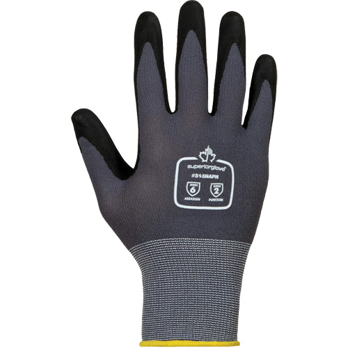 Gants anti-abrasion Dexterity, 2T-petit/5, R&ecirc;vetement Mousse de nitrile, Calibre 15, Enveloppe en Nylon/Coton Rideout Tool & Machine Inc.