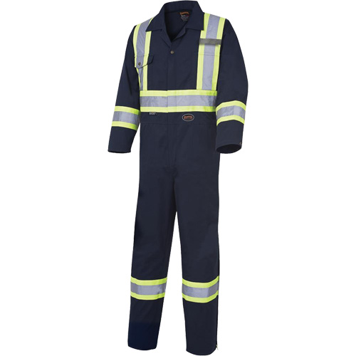516 Coveralls, 36, Navy Blue Rideout Tool & Machine Inc.