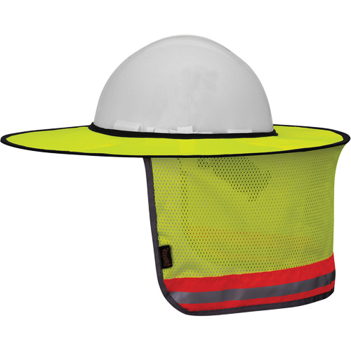 263 High-Visibility Foldable Hardhat Sunshade Rideout Tool & Machine Inc.