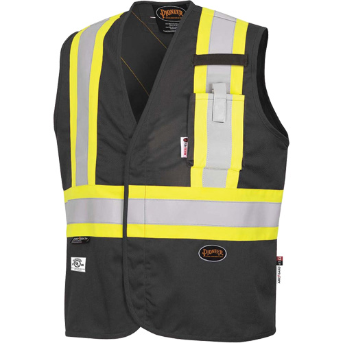 7729 Veste r&eacute;sistante aux arcs &eacute;lectriques FR-Tech, Petit, Noir, 10 cal/cm² Rideout Tool & Machine Inc.