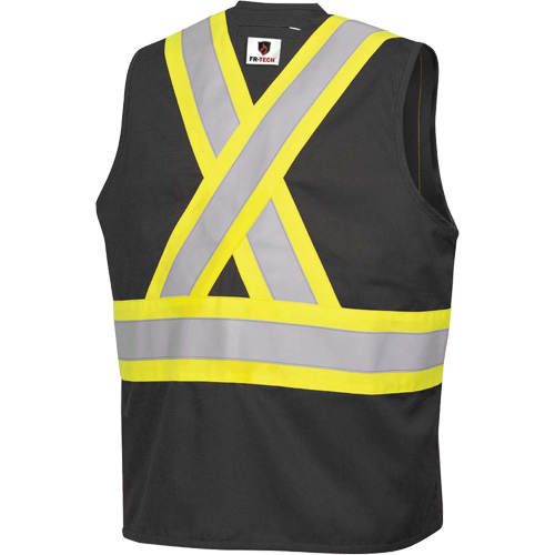 7729 Veste r&eacute;sistante aux arcs &eacute;lectriques FR-Tech, Petit, Noir, 10 cal/cm² Rideout Tool & Machine Inc.