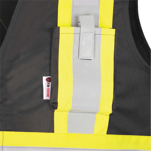 7729 Veste r&eacute;sistante aux arcs &eacute;lectriques FR-Tech, Petit, Noir, 10 cal/cm² Rideout Tool & Machine Inc.