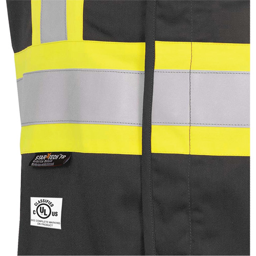 7729 Veste r&eacute;sistante aux arcs &eacute;lectriques FR-Tech, Petit, Noir, 10 cal/cm² Rideout Tool & Machine Inc.