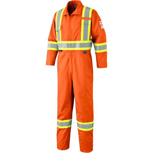 7702T Combinaison FR-Tech contre les arcs, Taille 40 (grand taille), Orange haute visibilit&eacute;, 10 cal/cm² Rideout Tool & Machine Inc.