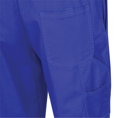 7714 FR-Tech&reg; Flame-Resistant Overalls, Small, Royal Blue Rideout Tool & Machine Inc.