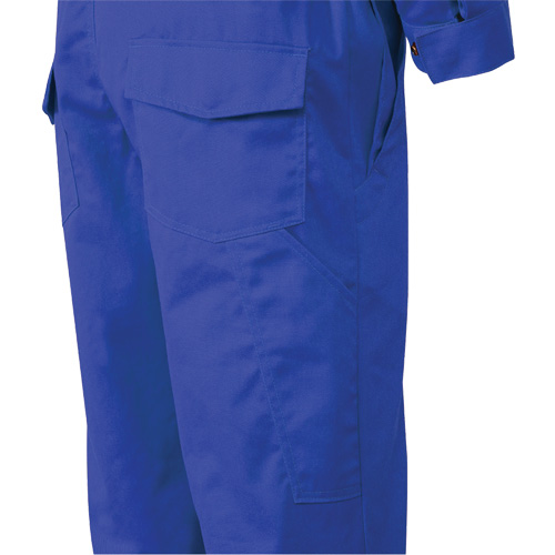7706T Combinaison ignifuge FR-Tech avec fermetures &agrave; glissi&egrave;re aux jambes, Taille 40 (grand taille), Bleu royal, 9,7 cal/cm² Rideout Tool & Machine Inc.