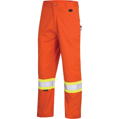 7763 FR-Tech&reg; 88/12 Arc Rated High-Visibility Safety Pants, 36, x 32, High Visibility Orange, 9.7 cal/cm² Rideout Tool & Machine Inc.
