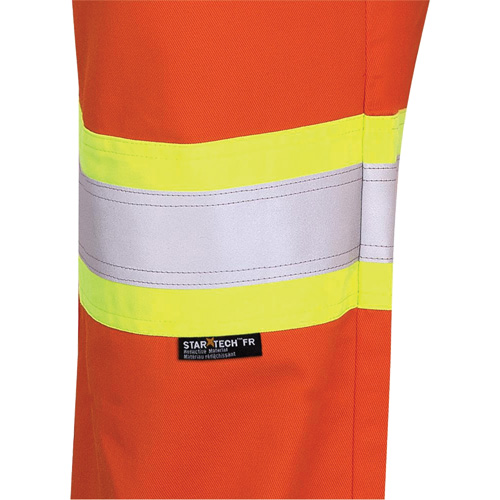 7763 FR-Tech&reg; 88/12 Arc Rated High-Visibility Safety Pants, 36, x 32, High Visibility Orange, 9.7 cal/cm² Rideout Tool & Machine Inc.