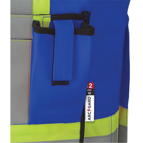 7733 FR-Tech&reg; Flame-Resistant Arc Surveyor's Vest, Small, Royal Blue, 9.7 cal/cm² Rideout Tool & Machine Inc.