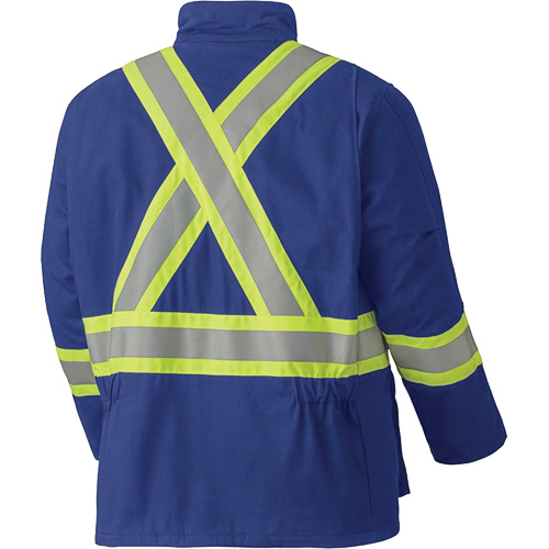 5523 Manteau de s&eacute;curit&eacute; ignifuge, Petit, Bleu royal, 58 cal/cm² Rideout Tool & Machine Inc.
