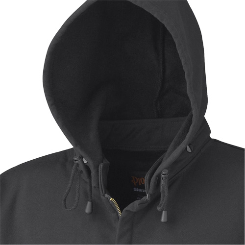 337 Flame-Resistant Zip Style Hoodie, Men's, X-Small, Black, 22 cal/cm² Rideout Tool & Machine Inc.