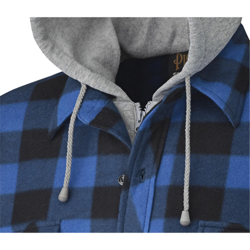 415SS Chemise &agrave; capuche matelass&eacute;e, Hommes, Petit, Multicolore Rideout Tool & Machine Inc.