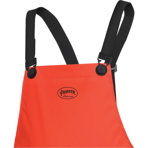 576P FR Safety Bib Pants, Small, High Visibility Orange Rideout Tool & Machine Inc.