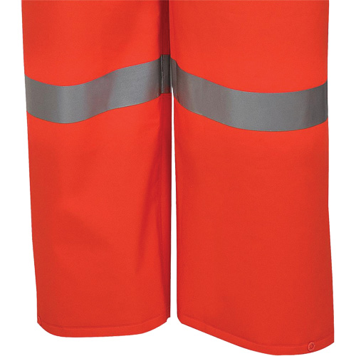 576P FR Safety Bib Pants, Small, High Visibility Orange Rideout Tool & Machine Inc.