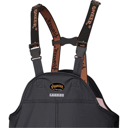 5895BK Salopettes extensibles imperm&eacute;ables et ignifuges, T-petit, Noir Rideout Tool & Machine Inc.