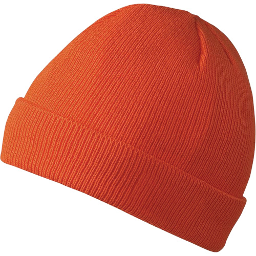 5564A Tuque doubl&eacute;e, Doublure en Acrylique, Taille unique, Orange haute visibilit&eacute; Rideout Tool & Machine Inc.