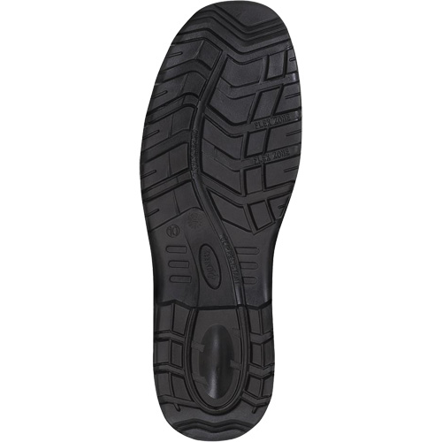 1028 Bottes de travail 8" marron, Cuir, Embout Acier, Taille 10 Rideout Tool & Machine Inc.