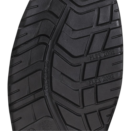 1028 Bottes de travail 8" marron, Cuir, Embout Acier, Taille 10 Rideout Tool & Machine Inc.