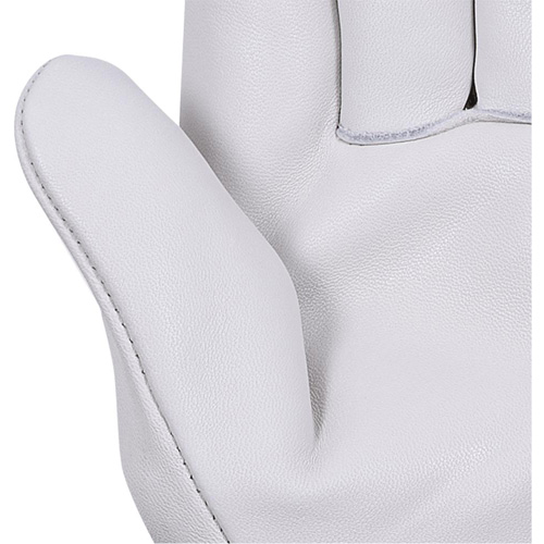 535G Beige Driver's Gloves, Small, Grain Cowhide Palm Rideout Tool & Machine Inc.