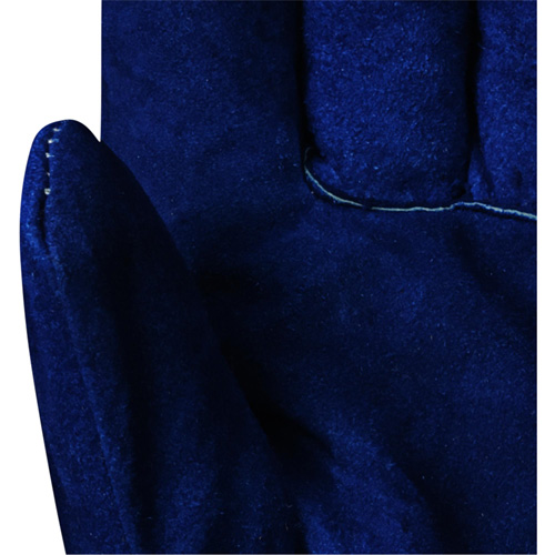 630 Gants d'appareilleur isol&eacute;s bleus, Taille unique, Paume en Cuir de vache refendu, Doublure en Boa Rideout Tool & Machine Inc.