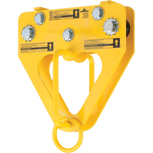 Chariot &agrave; r&eacute;servoir &agrave; bride standard, Acier Rideout Tool & Machine Inc.