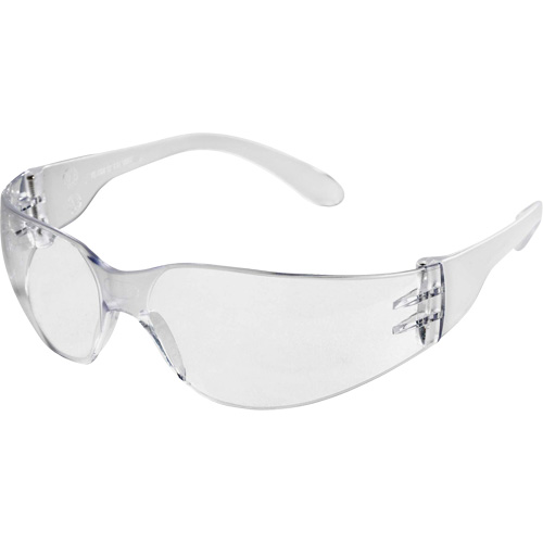 X300 Safety Glasses, Clear Lens, Anti-Scratch, ANSI Z87+/Meets/Exceeds CSA Z94.3 Rideout Tool & Machine Inc.