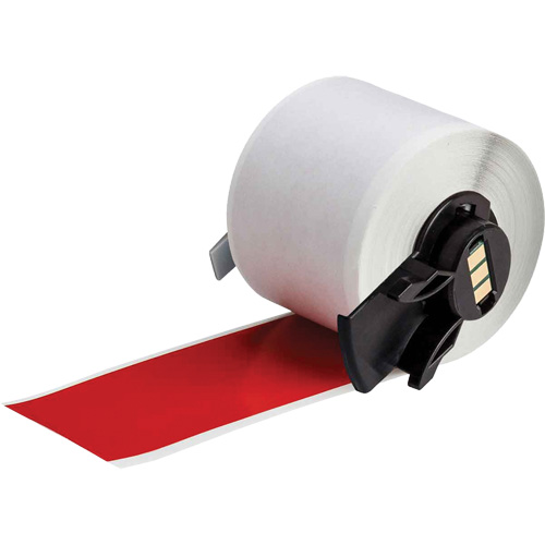 Multi-Purpose Label Tape, Vinyl, Red, 1.9" Width Rideout Tool & Machine Inc.