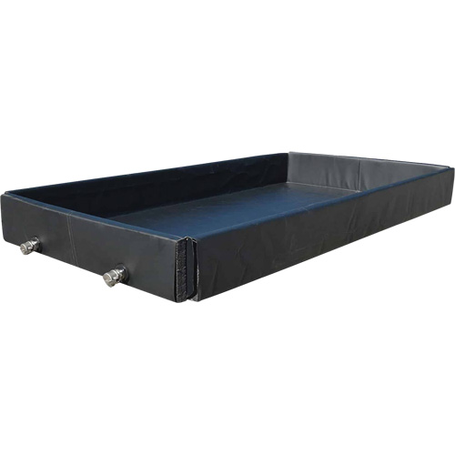 Ultra-Tanker Berm, 374 US gal. Capacity, 5' W x 10' L x 12" H, Foam Wall Rideout Tool & Machine Inc.