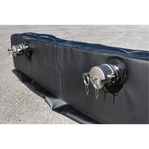 Ultra-Tanker Berm, 374 US gal. Capacity, 5' W x 10' L x 12" H, Foam Wall Rideout Tool & Machine Inc.