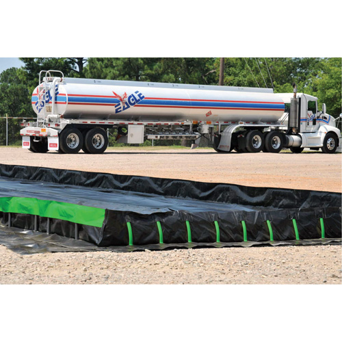 Ultimate Copolymer 2000 Ultra-Containment Berm&reg;, 5864 US gal. Capacity, 14' W x 56' L x 12" H, Hinge Bracket Rideout Tool & Machine Inc.