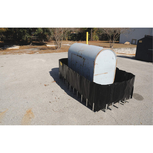 Conteneur flexible pour r&eacute;servoir de carburant sans drain Ultra-550 Containment Sump, 102" lo x 72" la, 650 gal. US Capacit&eacute; Rideout Tool & Machine Inc.
