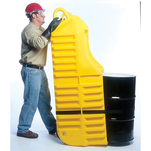 Chariot pour baril, 26,5'' lo x 26,5'' la x 5'' h, Cap. de d&eacute;versement 800 gal. US Rideout Tool & Machine Inc.