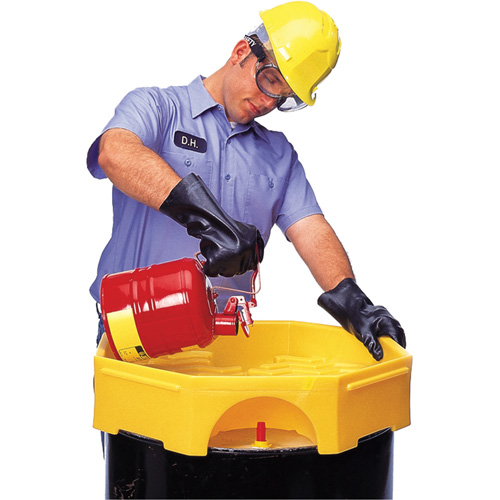 Bung Access Ultra-Drum Funnel&reg; without Spout Rideout Tool & Machine Inc.