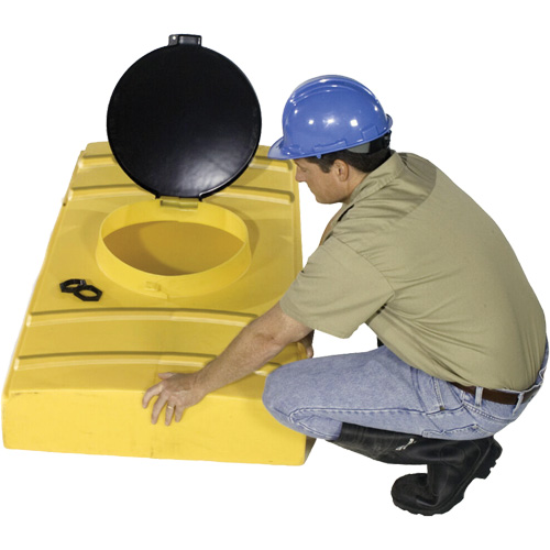 R&eacute;servoir dexpansion pour Ultra-Modular IBC Spill Pallets Rideout Tool & Machine Inc.