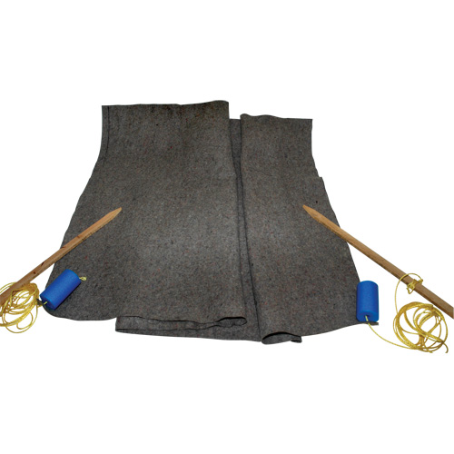 Ultra-Oil Blanket&reg;, Hazmat/Oil Only/Universal, 120" x 60", 8.3 US gal. Absorbancy Rideout Tool & Machine Inc.