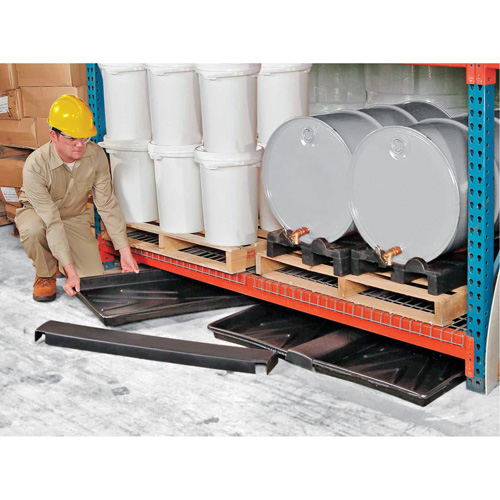 Ultra-Rack Containment Tray – plateau triple, 72" lo x 44" la x 2,8" h, Cap. de d&eacute;versement 24 gal. US Rideout Tool & Machine Inc.